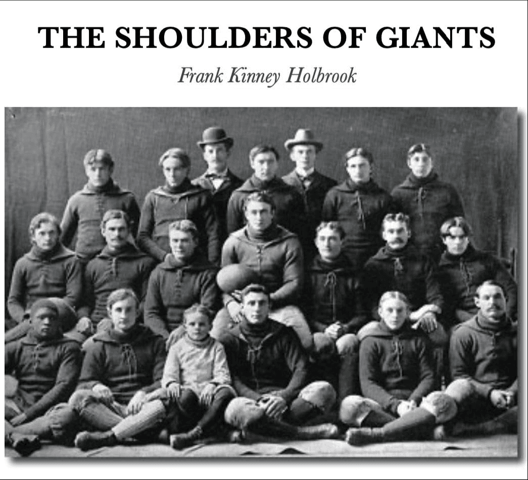 The Shoulders of Giants (Frank Kinney Holbrook) poster